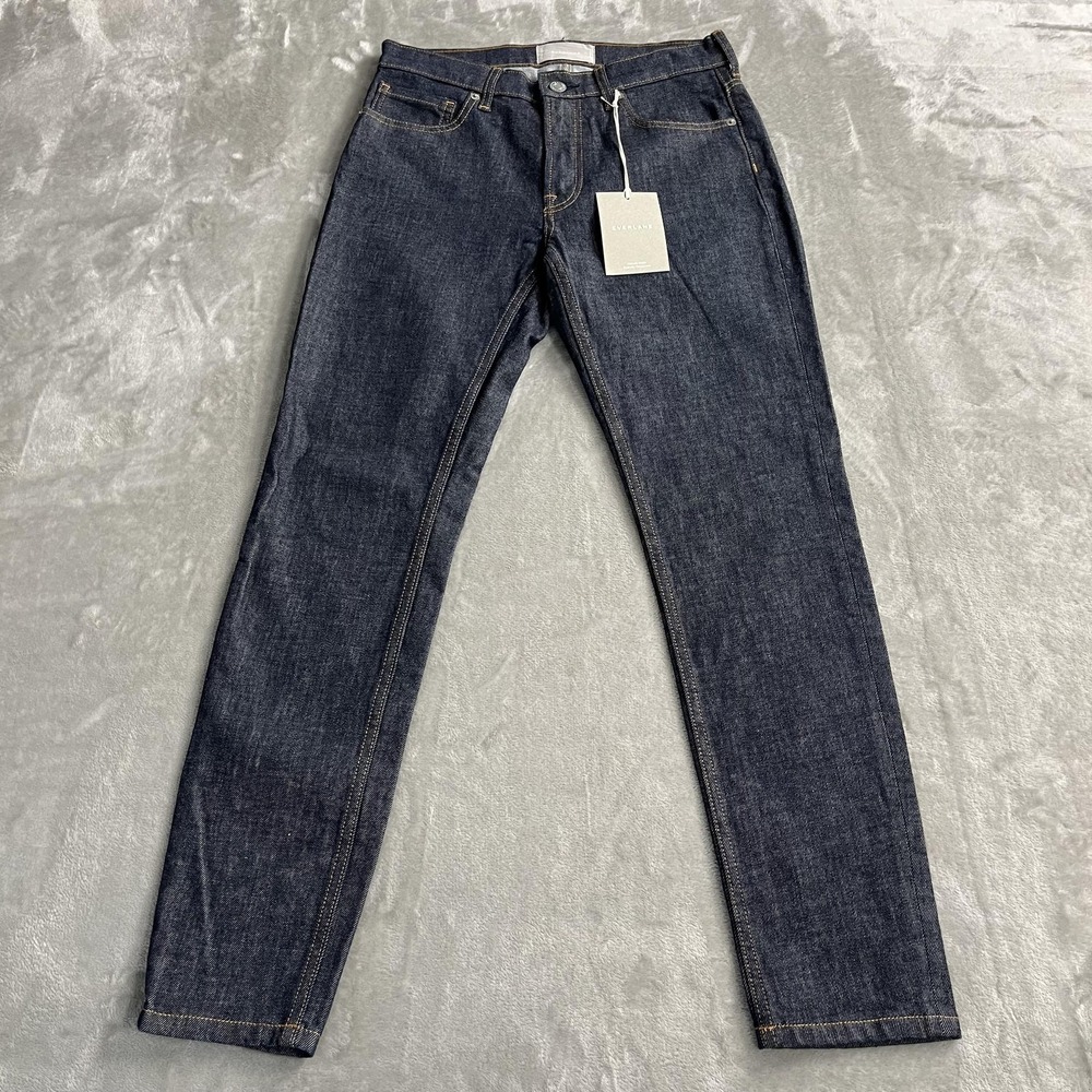 Everlane Jeans Womens 27 Blue Mid Rise Skinny Stretch Dark‎ Wash Denim Pants